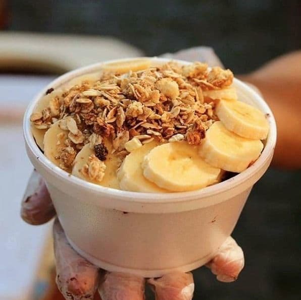 Açai na Tigela com Acompanhamentos